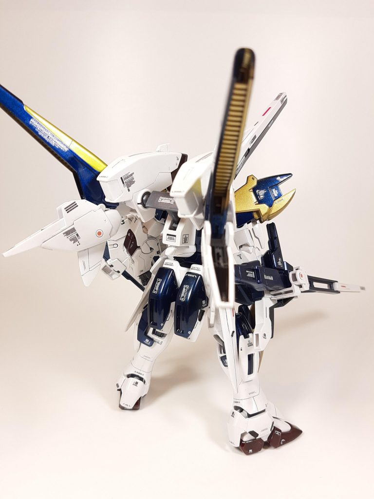 HG V2アサルトバスターガンダム–4枚目/制作者：孤独のプラモ