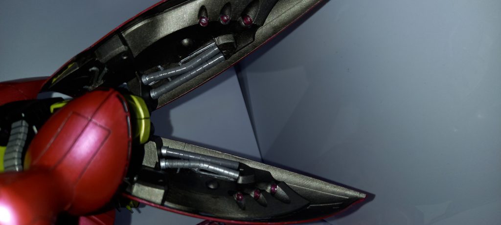 バインダー裏のパイピングやり直しとバーニアの作りなおし　