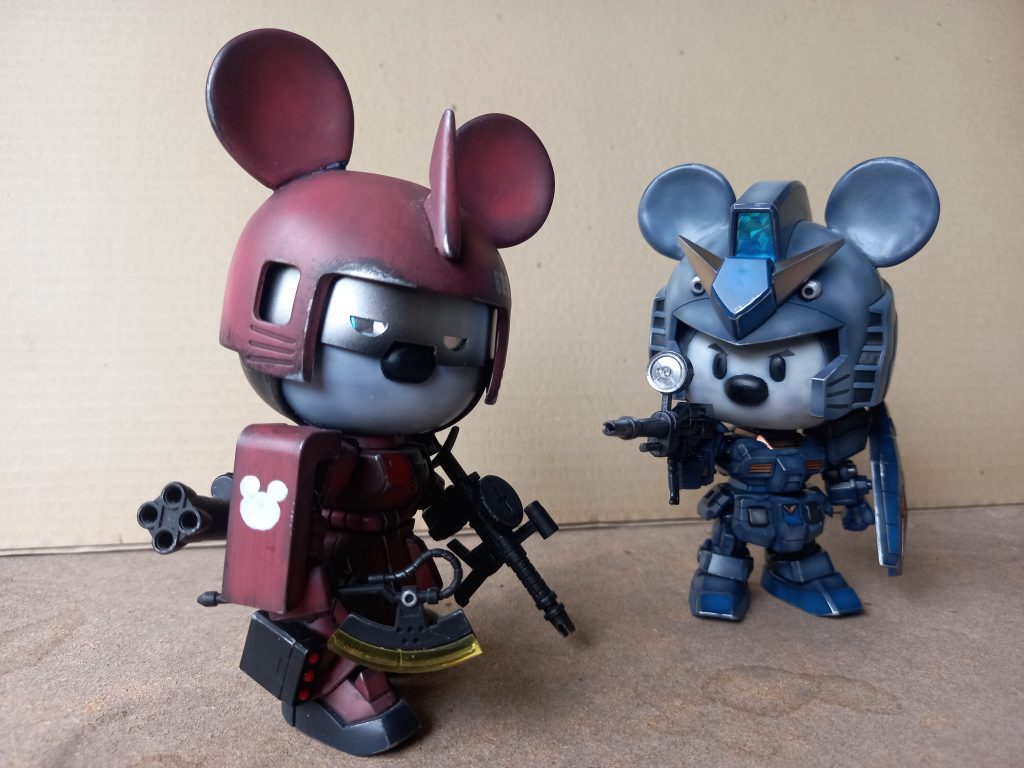 Mickey  zaku and gundam–5枚目/制作者：楊勝堯