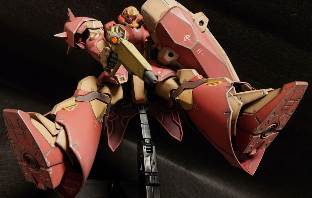 HG 1/144 メッサーF02(部分塗装、電飾、ウェザリング)–3枚目/制作者：Chohnan