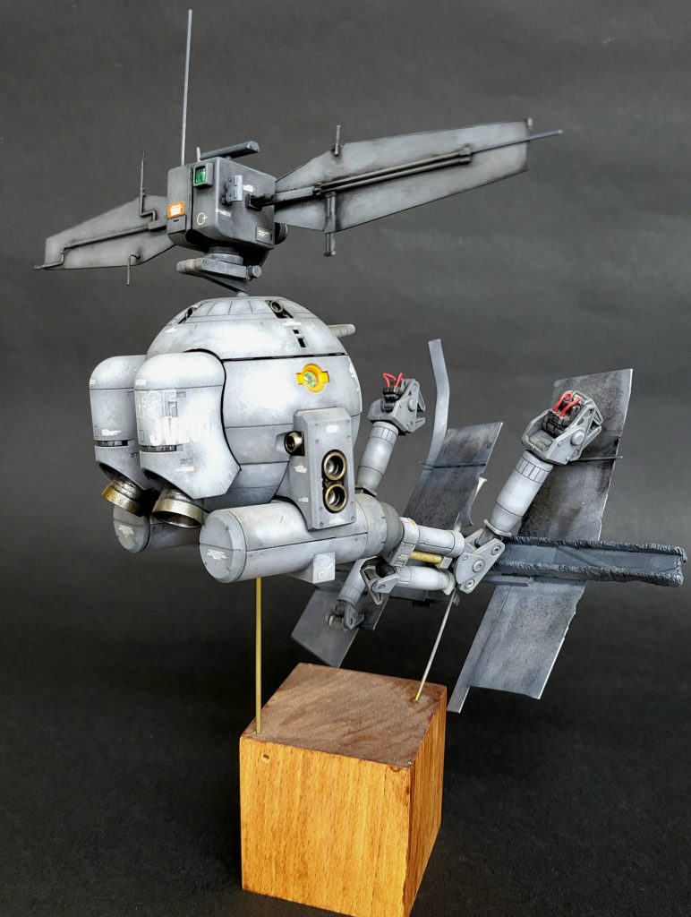 ウオッシングも濃いめで、拭き残しも多めに。