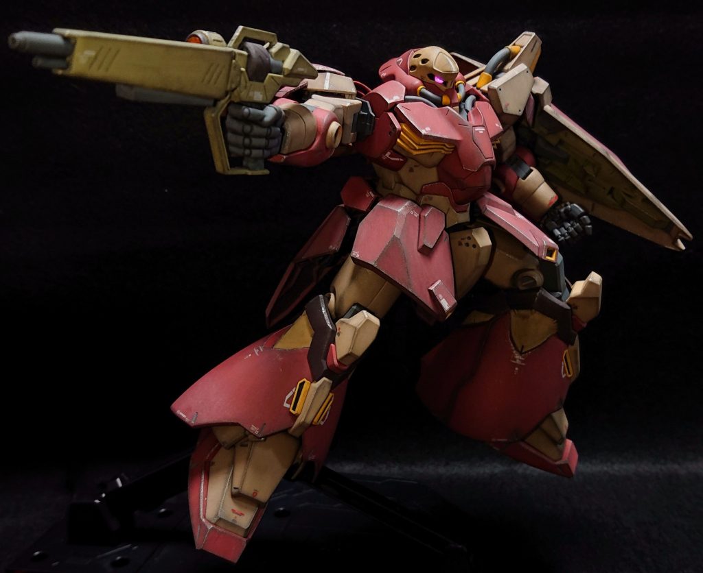HG 1/144 メッサーF02(部分塗装、電飾、ウェザリング)–4枚目/制作者：Chohnan