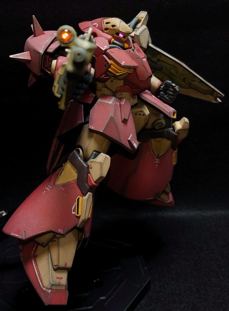 HG 1/144 メッサーF02(部分塗装、電飾、ウェザリング)–5枚目/制作者：Chohnan