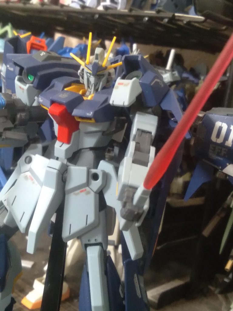Also equipped with beam sabers for close proximity combat