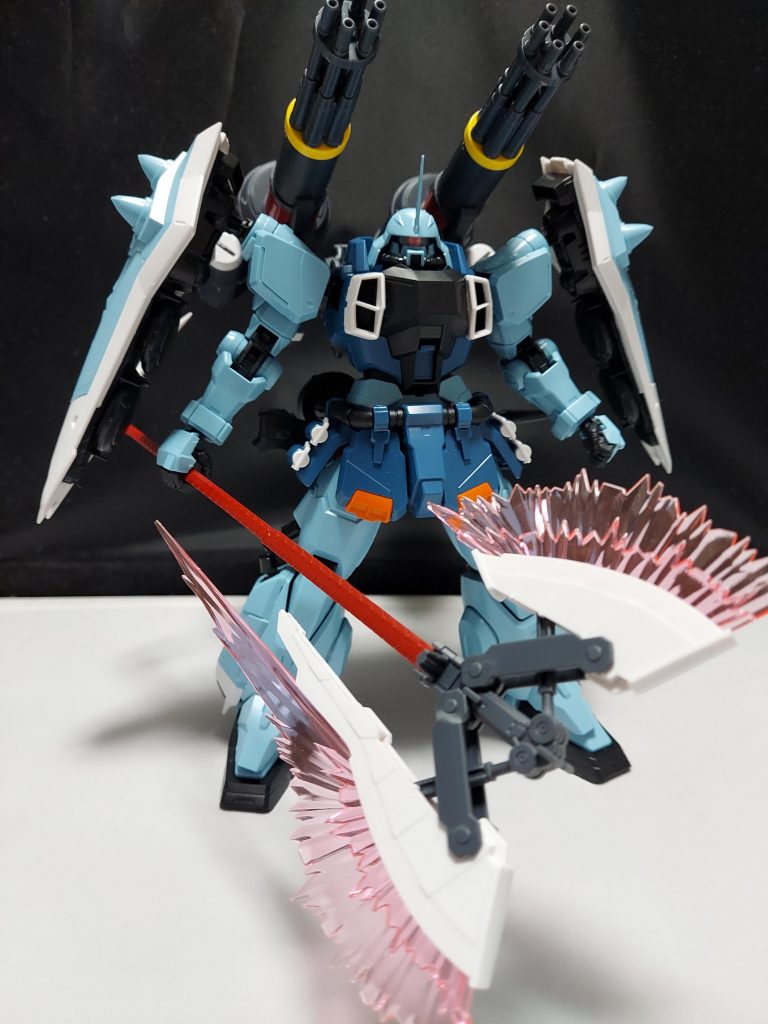 他の方々の素晴らしい出来のガンプラをみるのがホントに楽しみです(*´∇`*)プライベートでいろいろ大変になって落ち込んだりしましたが、かっこいいのや綺麗な作品を見ると癒されます(つд;*)素組の作品ですがご観覧ありがとうございましたm(_ _)m