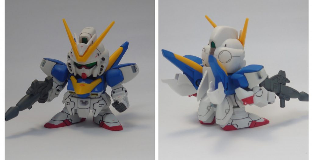 V2本体、足が開くようになるとかなり見栄えが違ってきます。