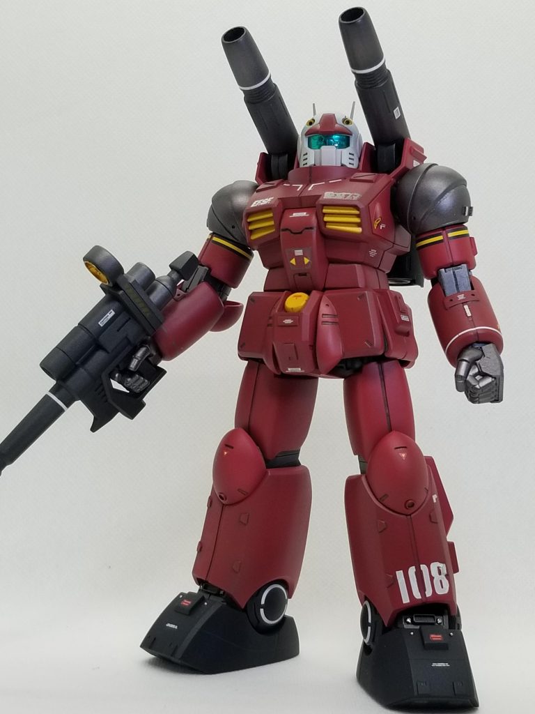 アムロ『でもガンキャノンの基本戦闘力はほとんど変わりません。見た目が多少変わるだけですょ？』カイ『んなこたぁ、わかってるさ。気持ちの問題ょ。気持ちのなっ』