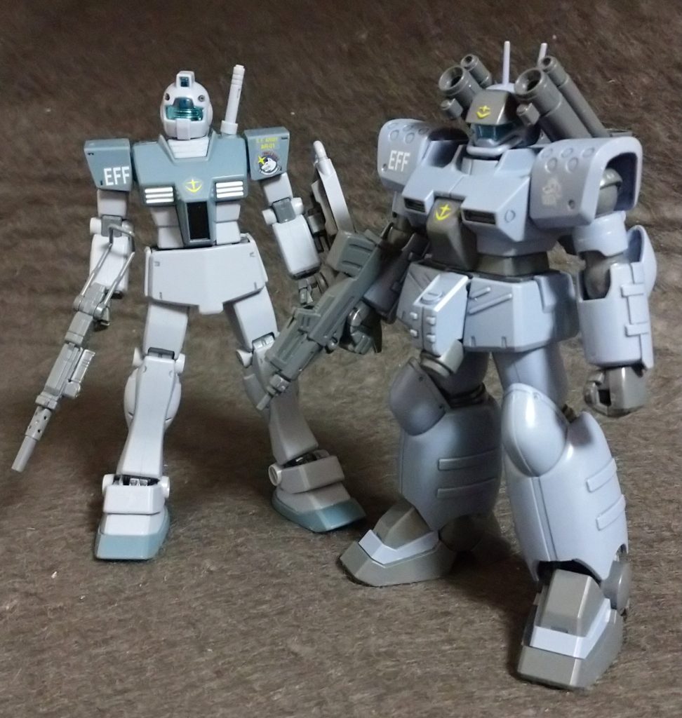 ジム(ホワイト･ディンゴ隊仕様)と ジム・キャノンも､そのうち制作しようかな？