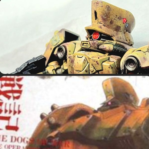 近藤版ギラ・ドーガ(指揮官ヘッド)/モビリティジョイント