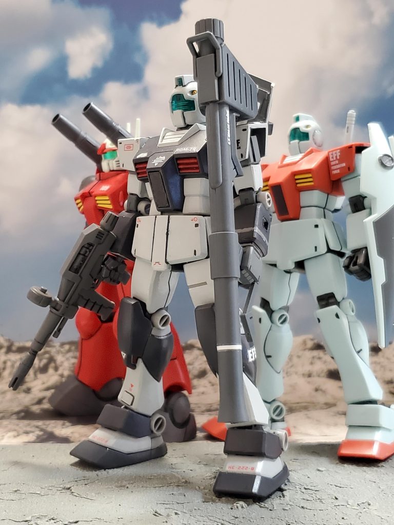 0079年10月、いよいよレビル将軍自ら指揮を執る『オデッサ作戦』が開始❗第1特務部隊もレビル将軍の座乗艦『モルトゲ』の防衛及び正面戦力として参加👍✨