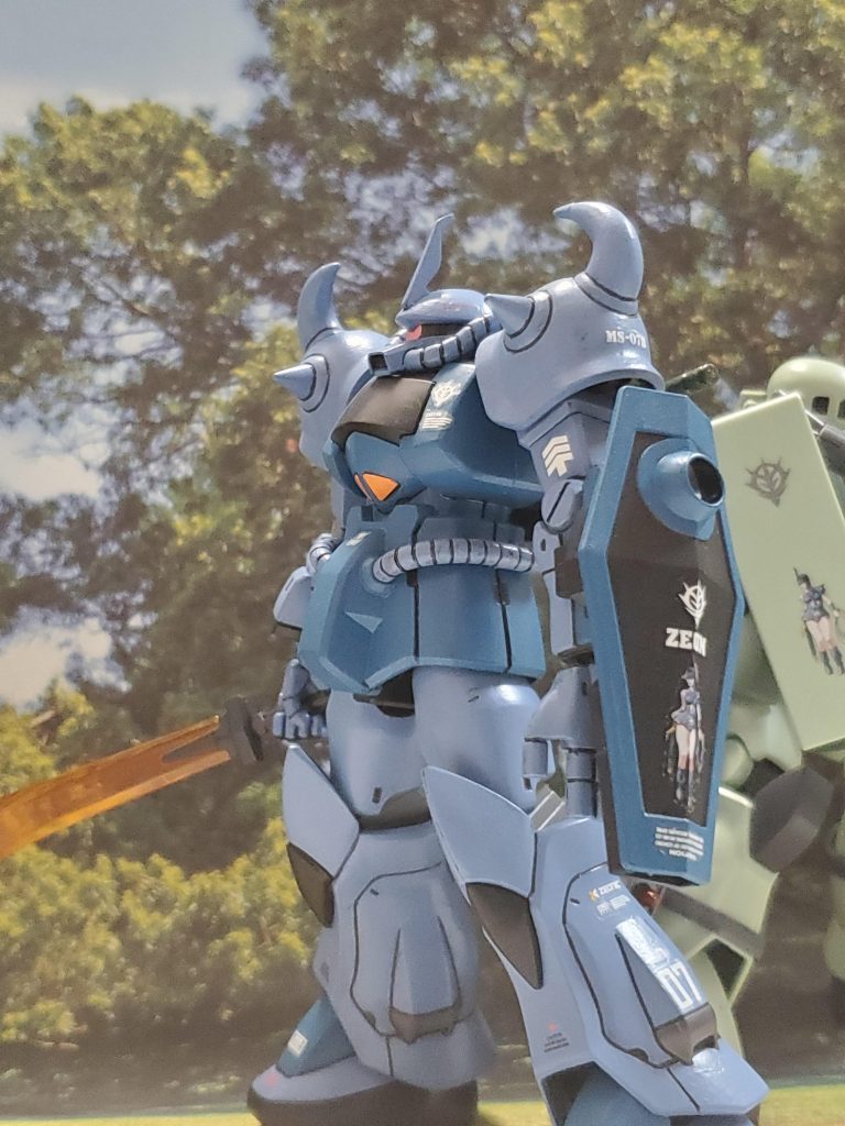 ヨーロッパ方面においてブリッツ中隊のパーソナルマーク『ザクレディ』は連邦兵士にとって恐怖の証…👍️