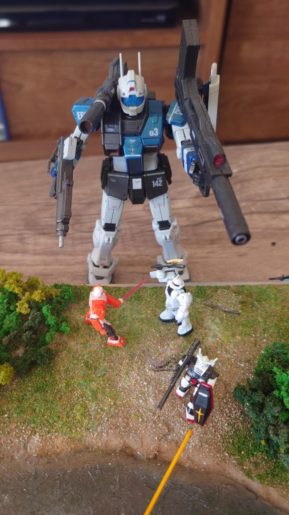 HGとの比較です。