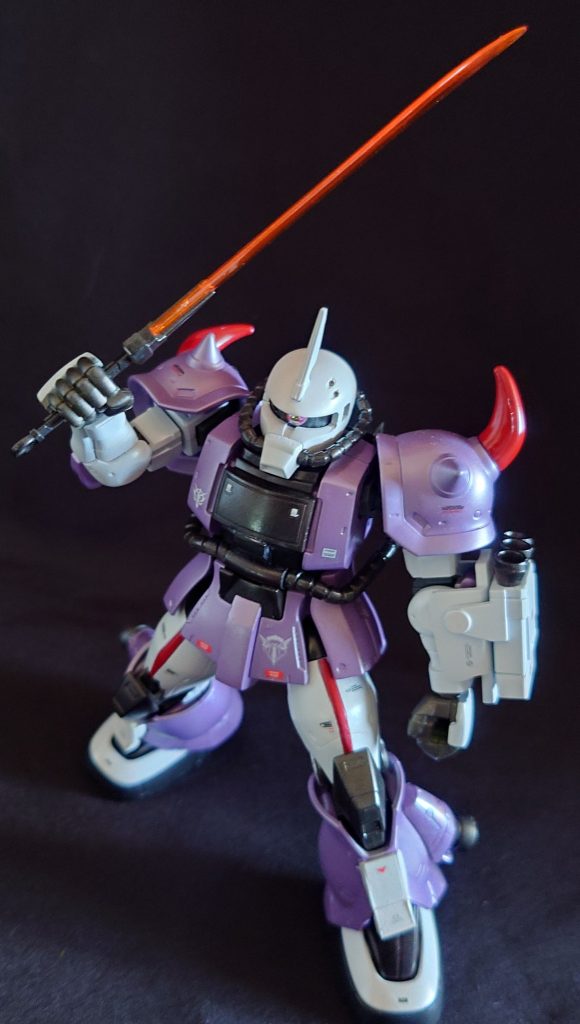 脚部はオリジン版ザク2を使用。