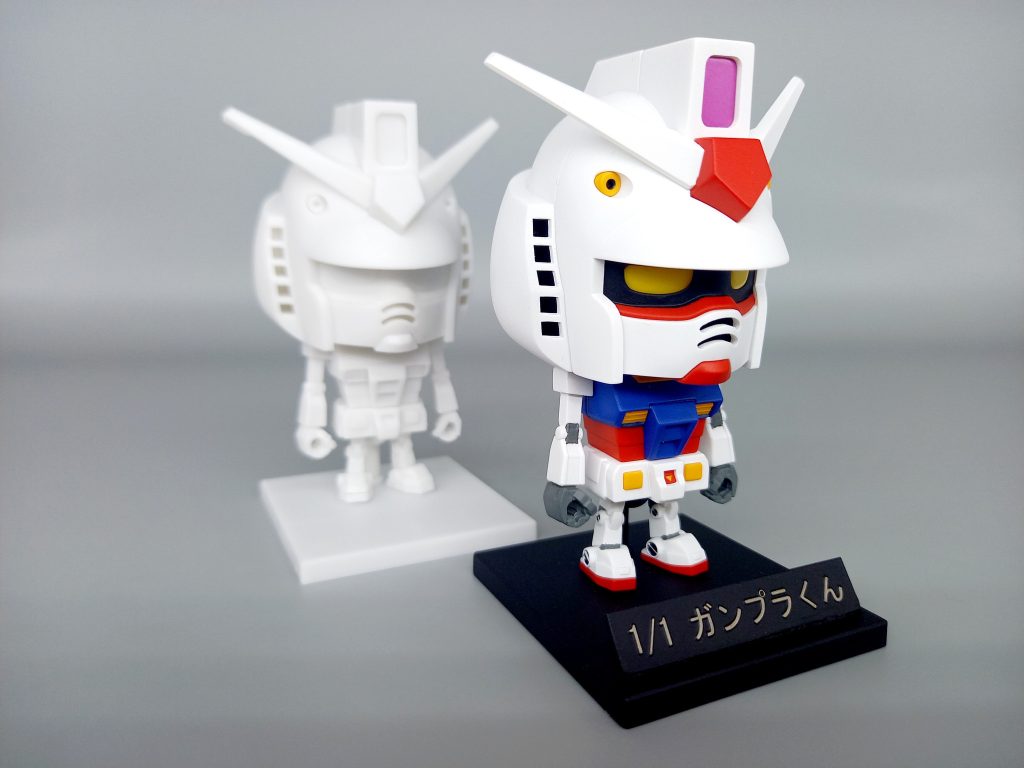 ガンプラくん–5枚目/制作者：みきたつ