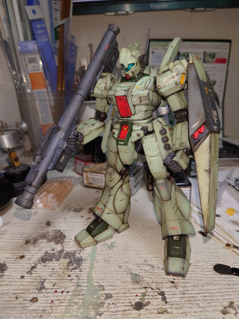 ウェザリング完了