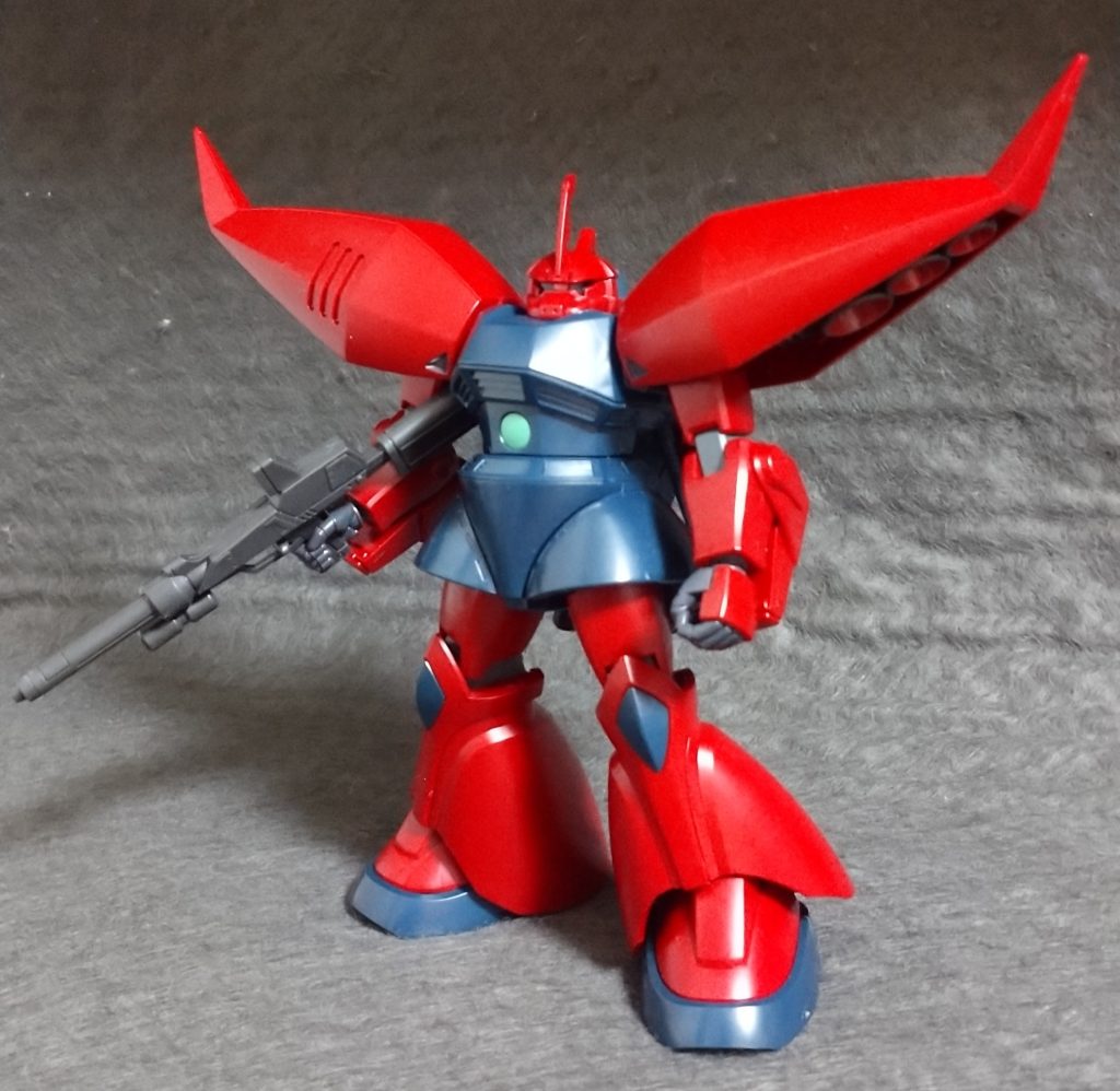 ビームライフル､ウイング･バインダー内部は､ゲルググ･ウェルテクスのモノを使用(塗装しなくて済むから🤭)