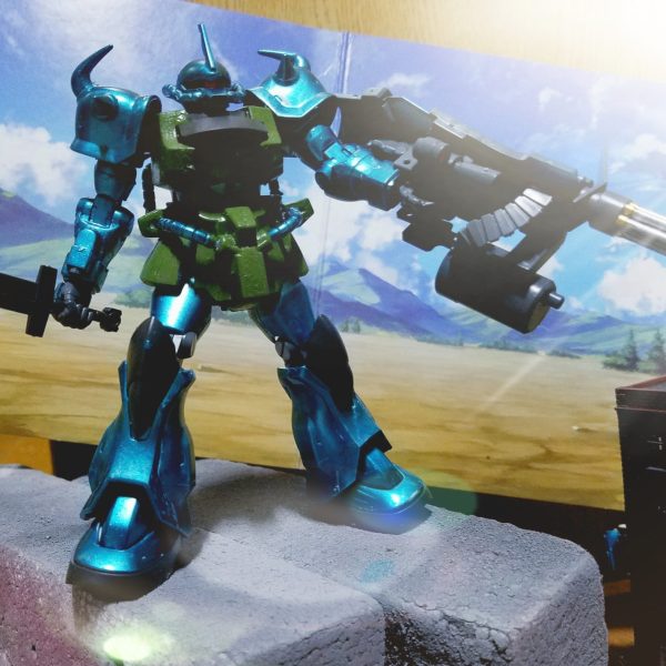 グフカスタム(俺の塗装)