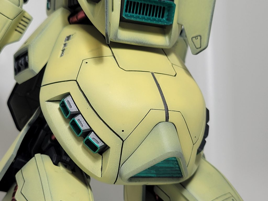 ジ・Oといえばのこのデカイおしり(スカート)!くどくならないように、でもオリジナリティをいれたい!といろいろ迷ってたらそれほど物珍しさがなくなってしまった…ここも修行のしがいがありますね~