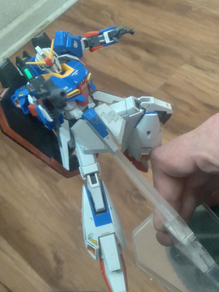 I did do  a little modification on mine. I extended the neck joint somewhat. It has the ability to look to the sides a little more now. Great for those looking down the rifle pictures. I also used an open build hand on the left arm 