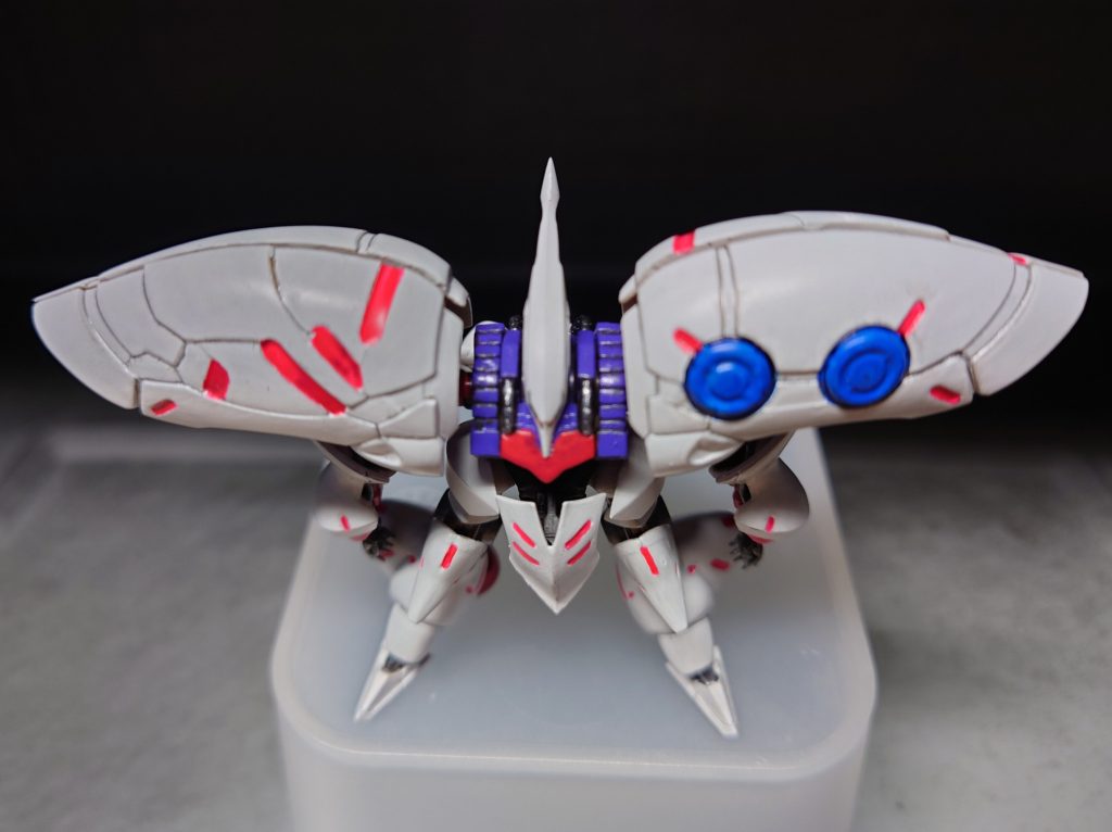 久々のアーティファクトなので、リハビリを兼ねての制作で、最初にキュベレイを選んだ自分が愚かでした😓。パーツ数80超えのキットにいきなり悲鳴の連続でした。