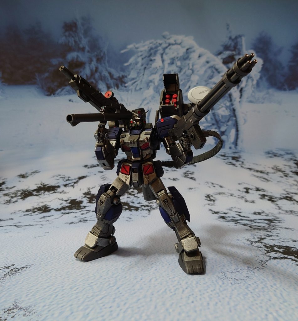 装備変更により、大気圏内戦闘にも対応する。