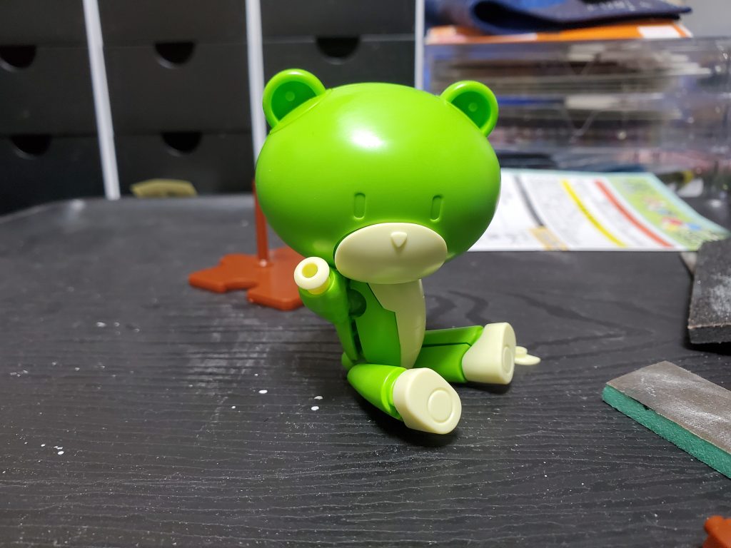 素体。バニースーツを纏うとはまだ思っていない様子。