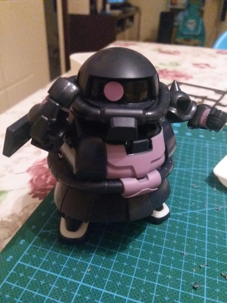 exceed model 黑色三連星渣古–4枚目/制作者：LUNLUN（邪道可動）