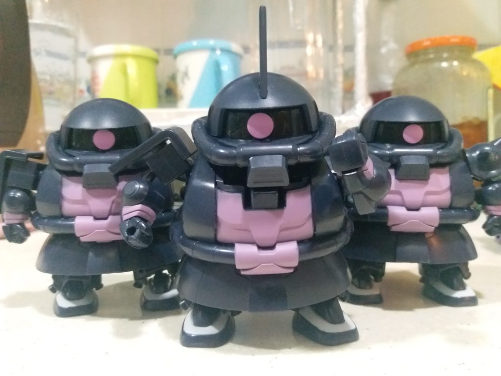 exceed model 黑色三連星渣古–4枚目/制作者：LUNLUN（邪道可動）