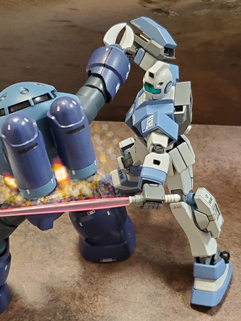 隊長機と思われるズゴックタイプを両断し撃破💥開発区画の防衛に成功👊✨