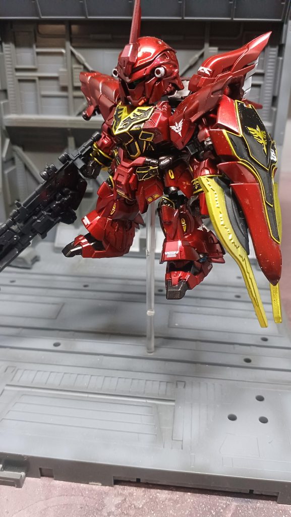 最近の私の中でのマイブームの黒立ち上げからのキャンディ塗装です小さすぎてグラデがわからないかも😅