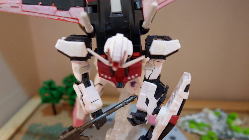 肩にも飾り付けしてるけど、写真だとわかりにくい