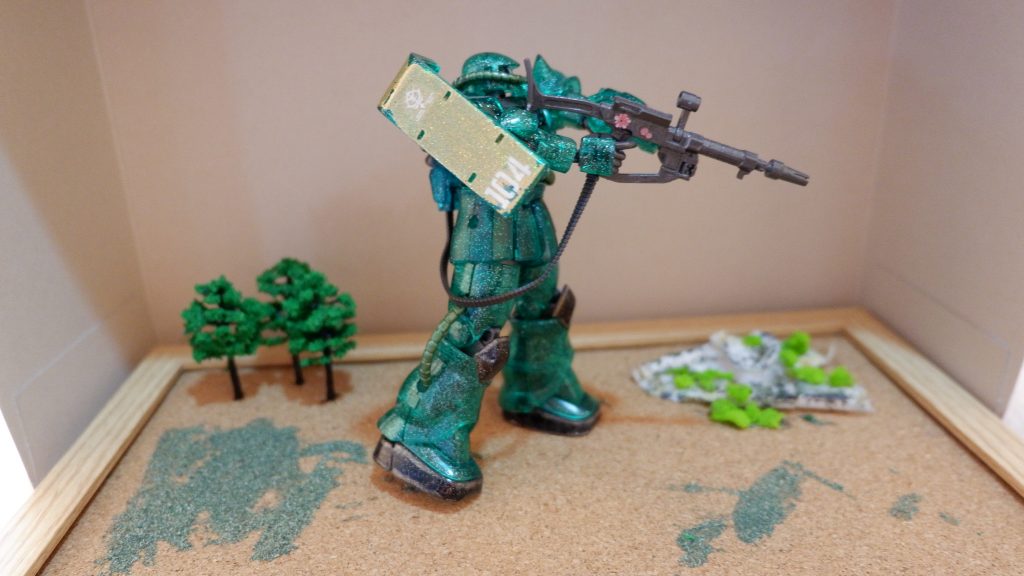 嫁の作ったザク　origin、クリア–3枚目/制作者：pfm