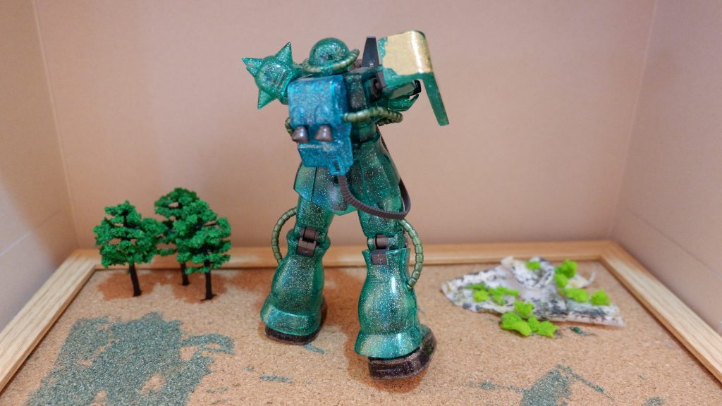 嫁の作ったザク　origin、クリア–4枚目/制作者：pfm