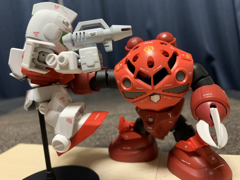 例のあのポーズ