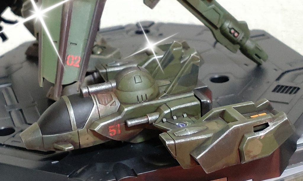 一応4色迷彩だけど、汚したら分からんね🙈　次はエール…ソード…ルージュ…かな🤔