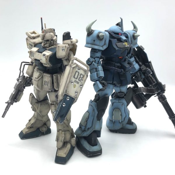 HG グフカスタムとガンダムEz8｜takuma_baseさんのガンプラ作品｜GUNSTA（ガンスタ）