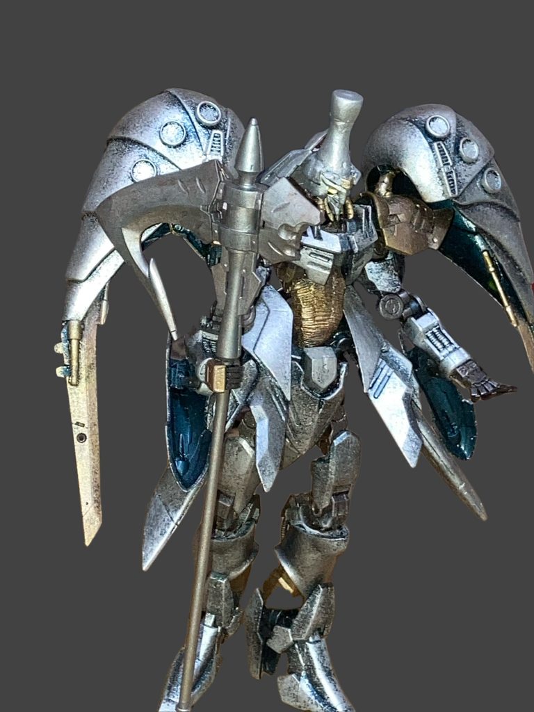 武器は雰囲気が似てましたのでグレモニーのを活かしてます。顔はオージェの顔を元に改造してます。