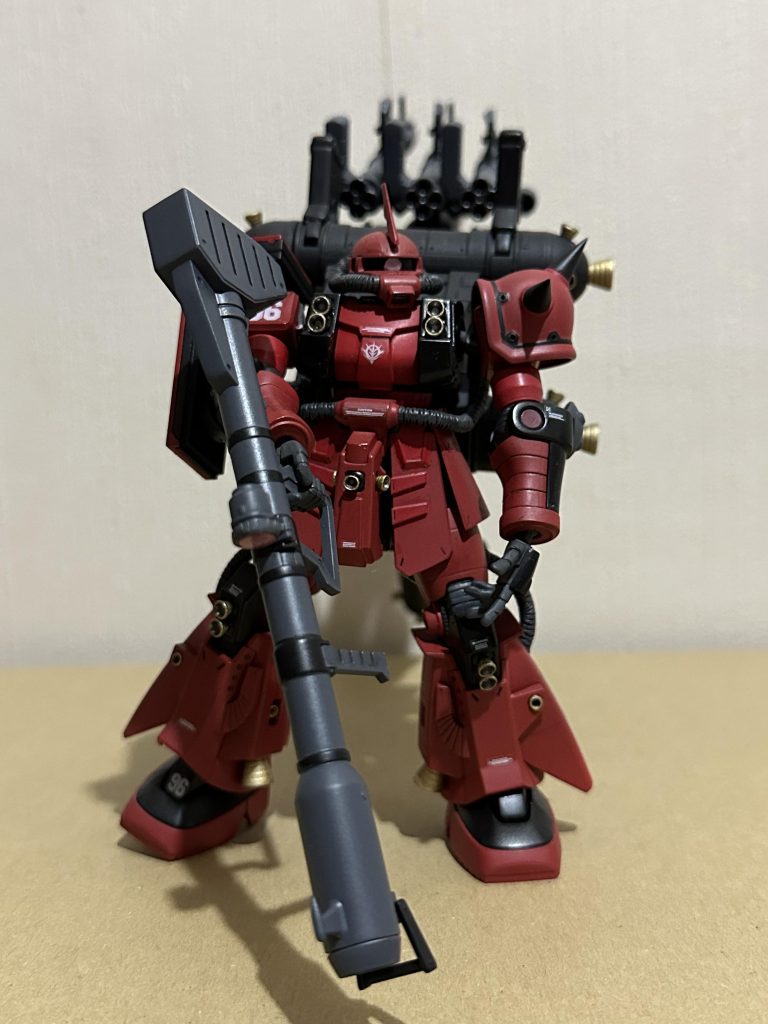 全塗装後艶消し