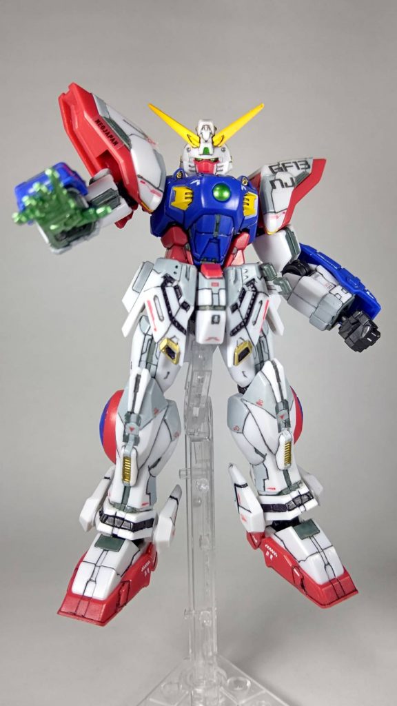 シャイニングガンダム–4枚目/制作者：いやほん