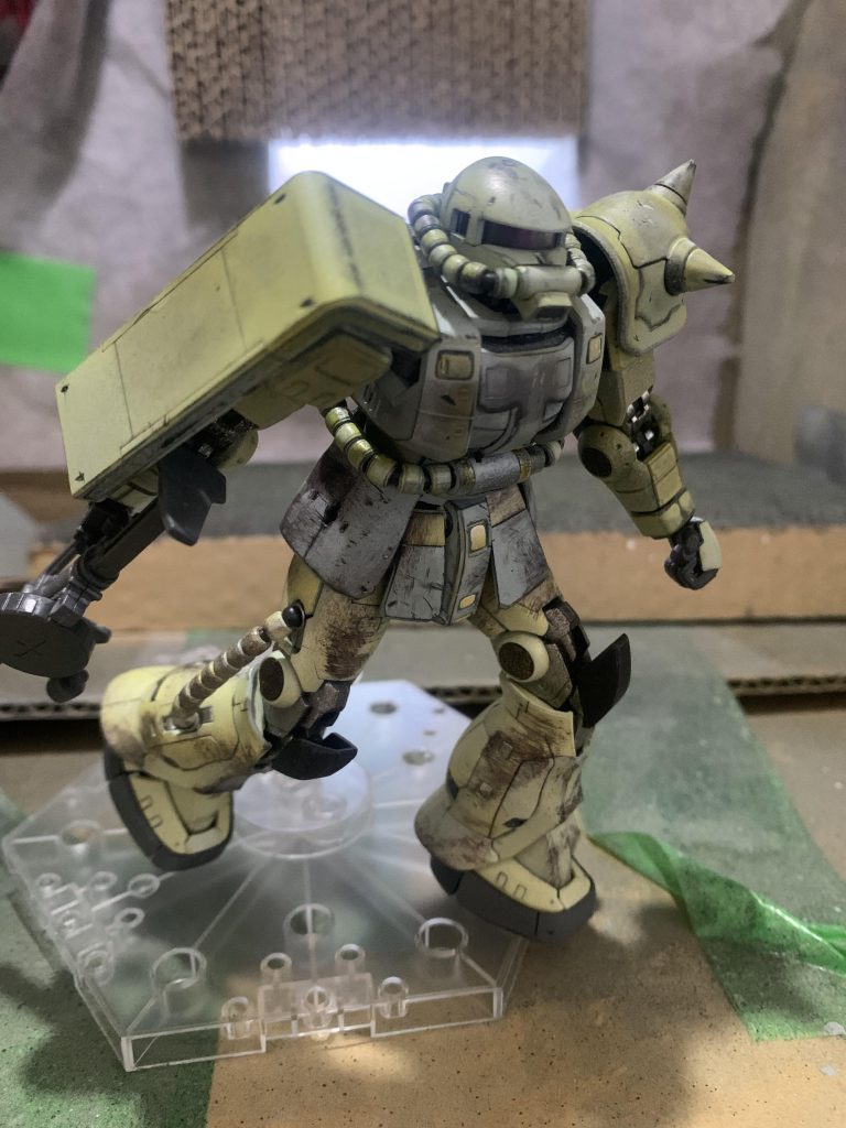 RG量産型ザク–5枚目/制作者：akiyoki