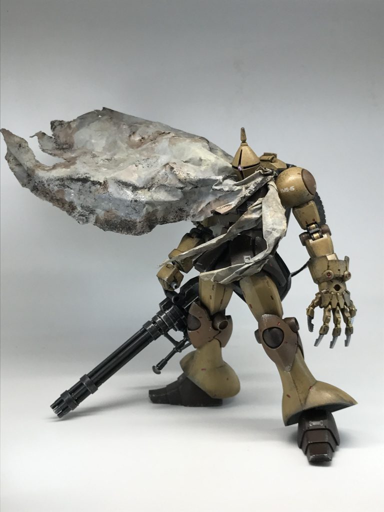 今まで30MMのパーツをガンプラに取り付けようとは考えませんでしたが、まさかこんなところで役に立つとは…30MMは数機の本体とオプションパーツ数点買いましたがカッコ良い組み合わせを考えているうちに面倒になって放置してました🙄