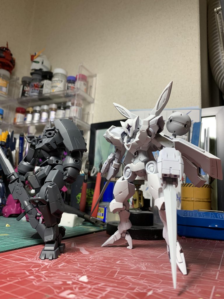 ベギルベウと一緒にサフチェック。