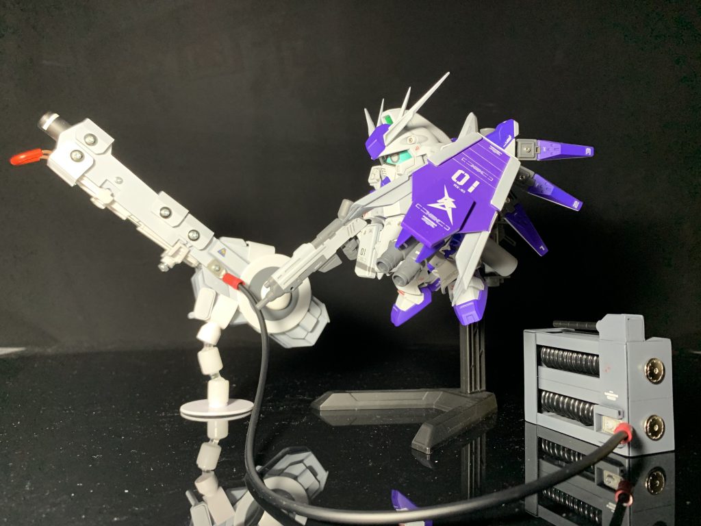 BB戦士 Hiνガンダム改修(HMBR、HWS風武装付き)–7枚目/制作者:ミヤさん