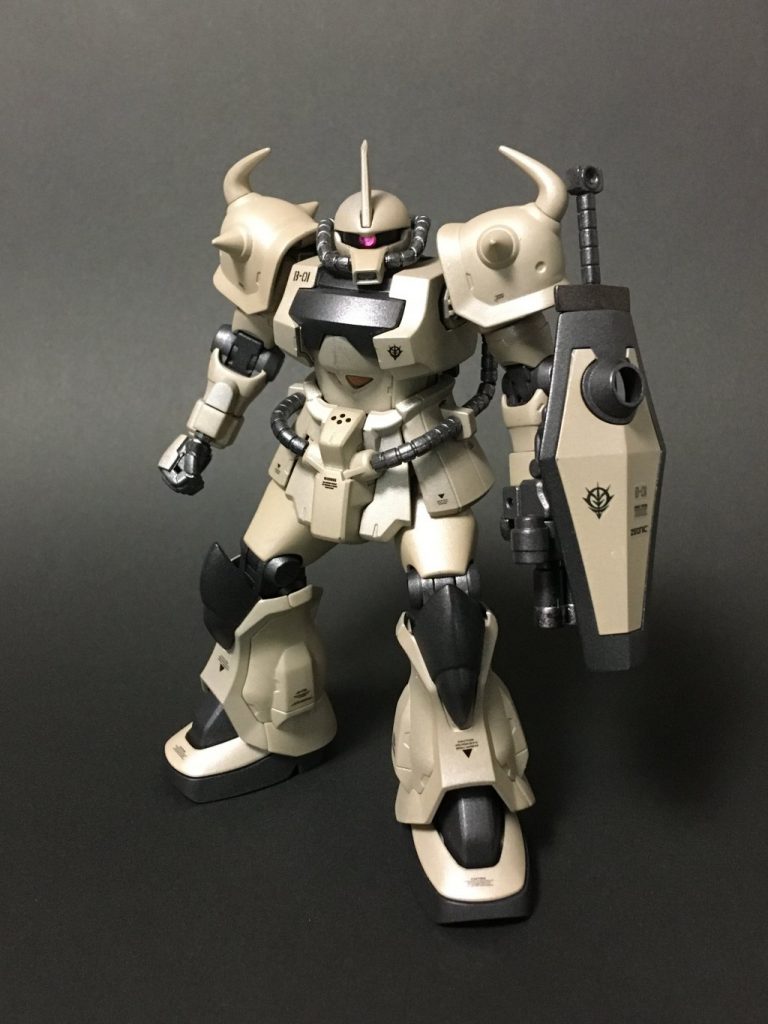 グフ（砂漠戦部隊）–2枚目/制作者：PIYOSUKE