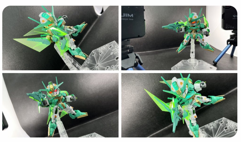 なんとかライフル構えるくらいはできるwこの位置だと削りすぎた足首がポロポロもげるんだなぁ…やりすぎ注意です(*´꒳`*)