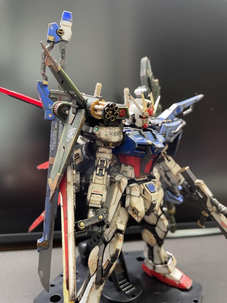 RG パーフェクトストライクガンダム–5枚目/制作者：つちや