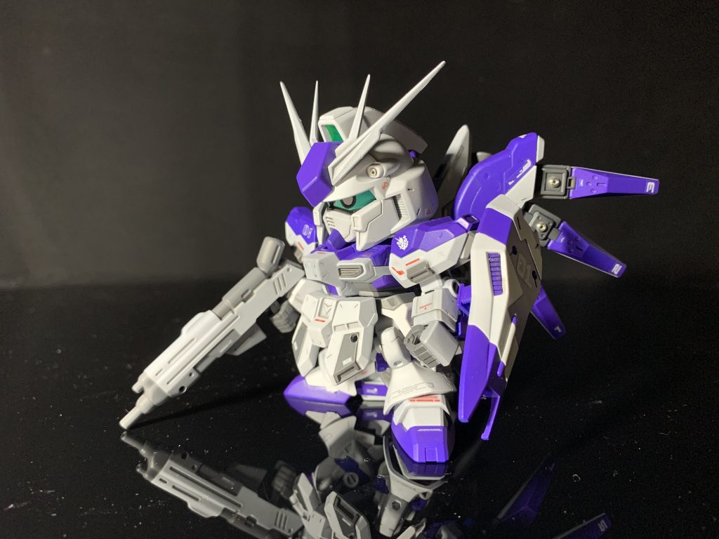 BB戦士 Hiνガンダム改修(HMBR、HWS風武装付き)–2枚目/制作者:ミヤさん