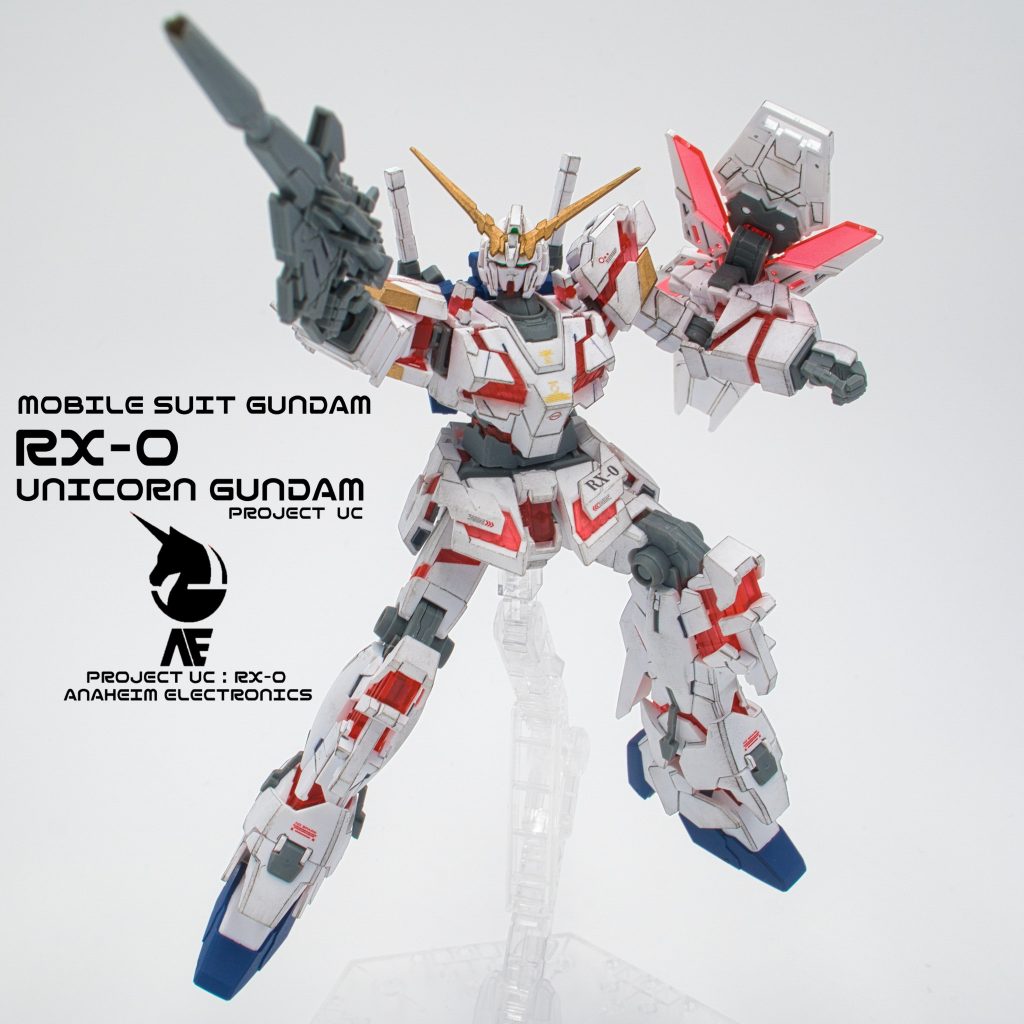 RX-0_ユニコーンガンダム_HG–3枚目/制作者：おすぎ