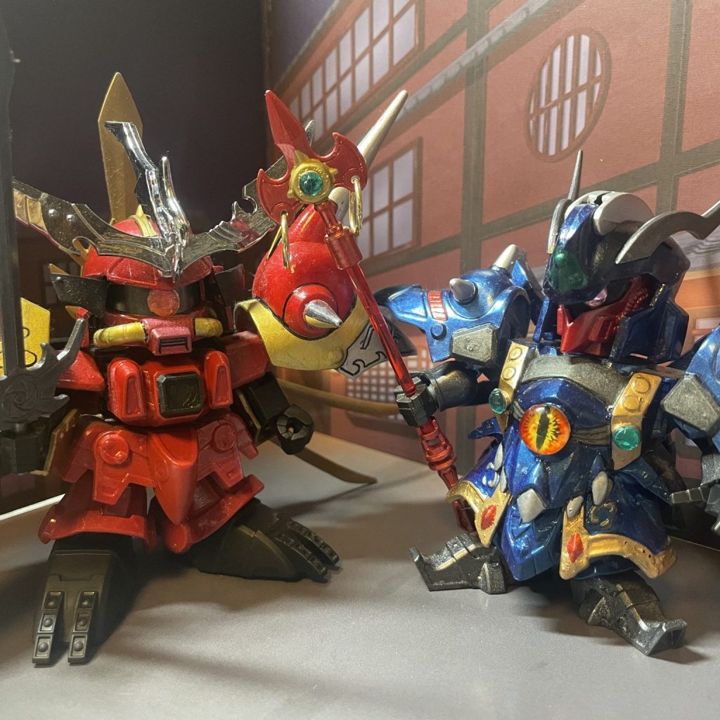 新生闇軍団 魔殺駆&闇魔神吏偶遮光｜さっささんのガンプラ作品｜GUNSTA