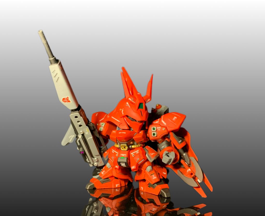 BB戦士サザビー＋ロングライフル–8枚目/制作者：ミヤさん